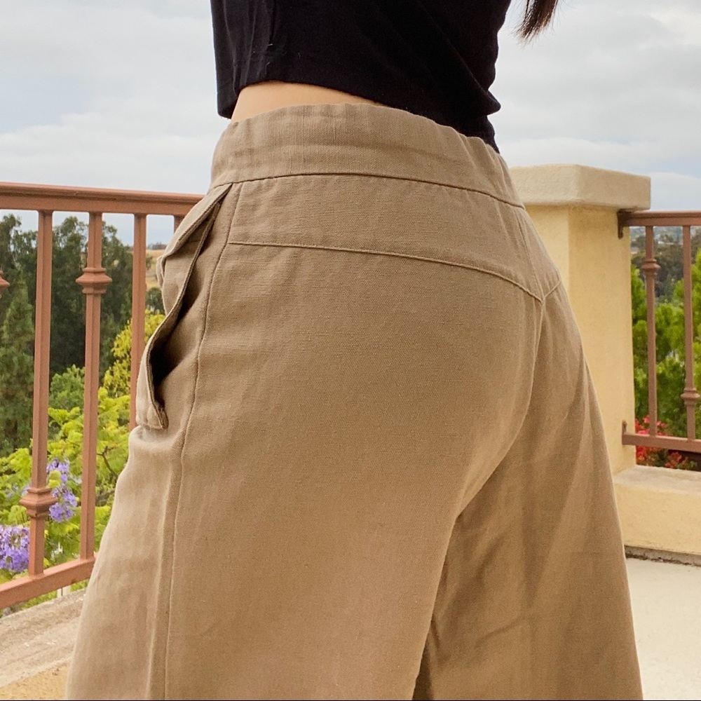 Diane von Furstenburg Cropped Wide Leg Pants